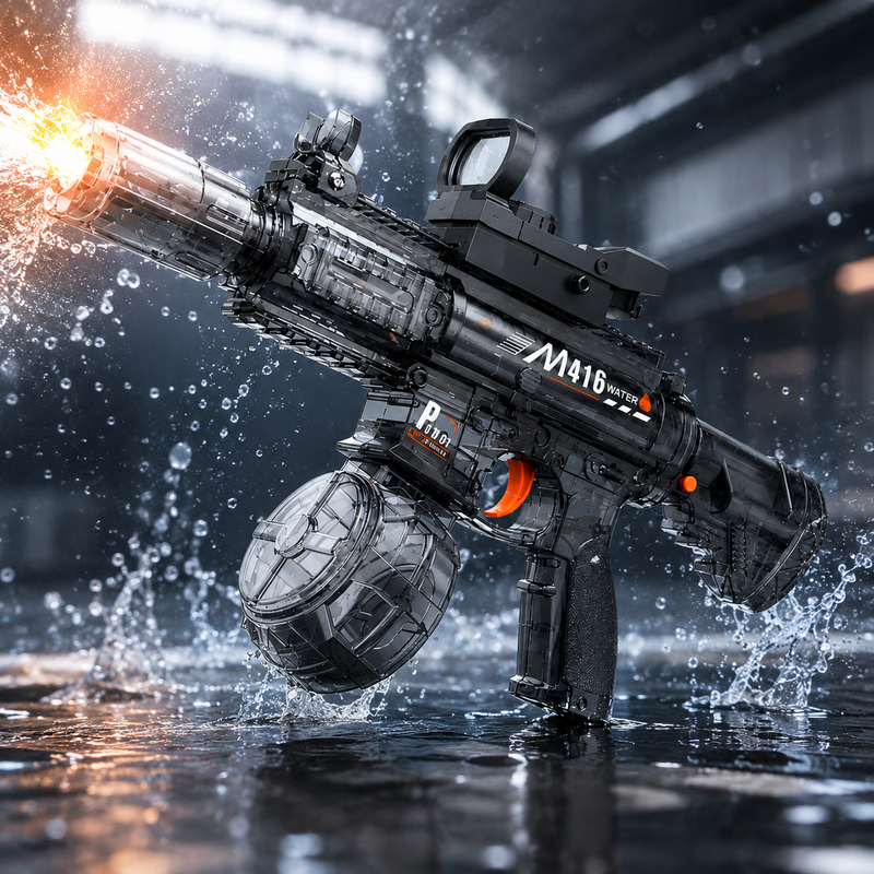 Elektryczny pistolet na wodę M416! 🔥💦