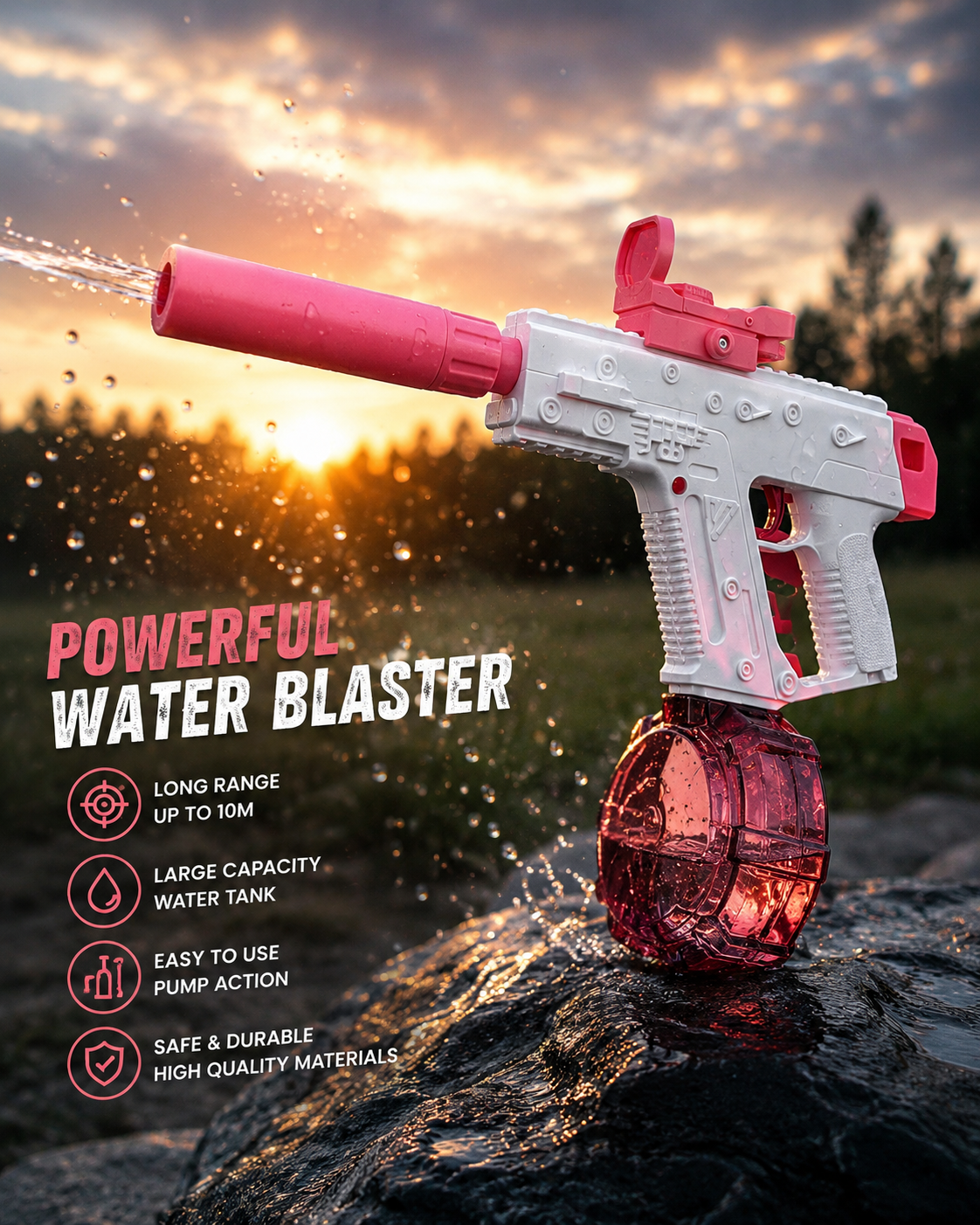 Electric Water Gun! Powerful! 🔥💦